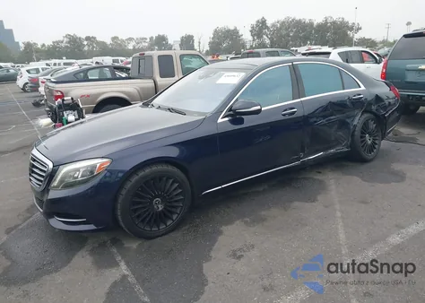 2016 Mercedes-Benz S 550 from USA, damaged, VIN WDDUG8CB2GA227600